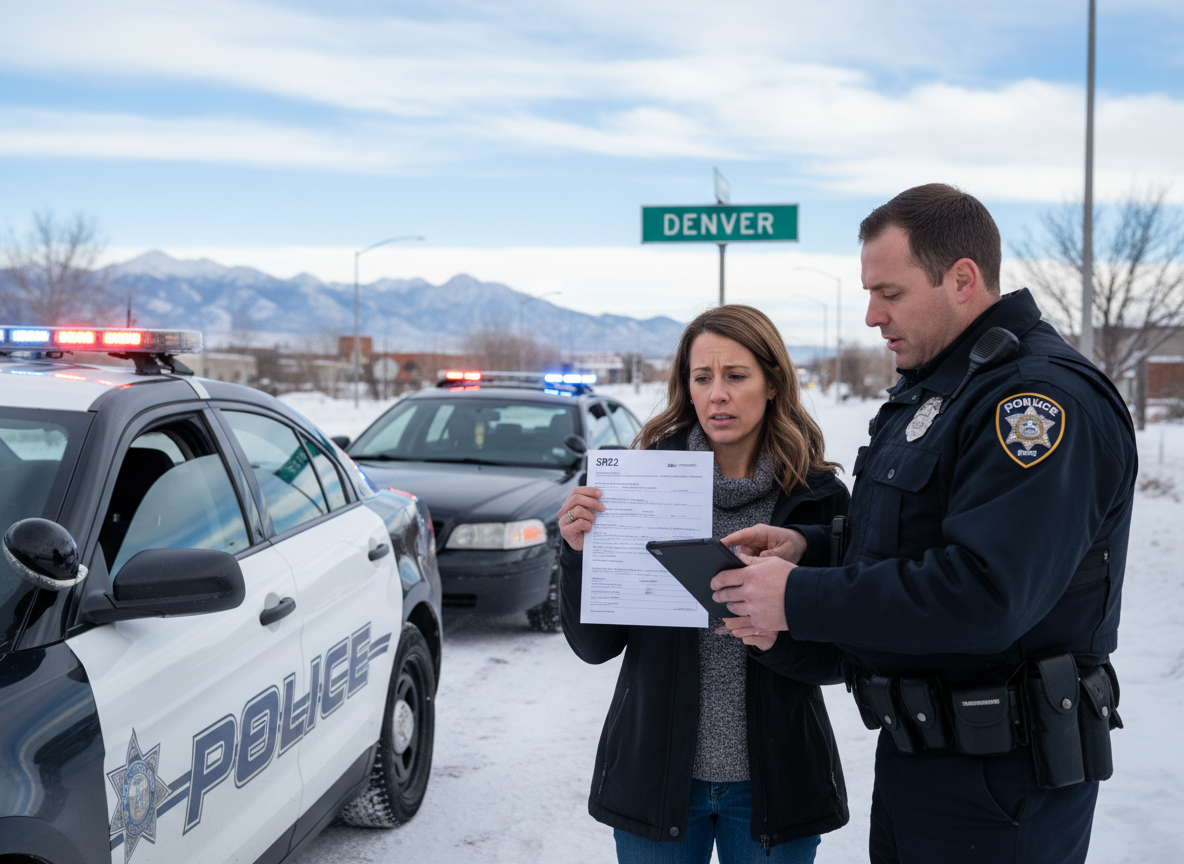 How Non Owner SR22 Insurance Applies After a Denver Traffic Stop